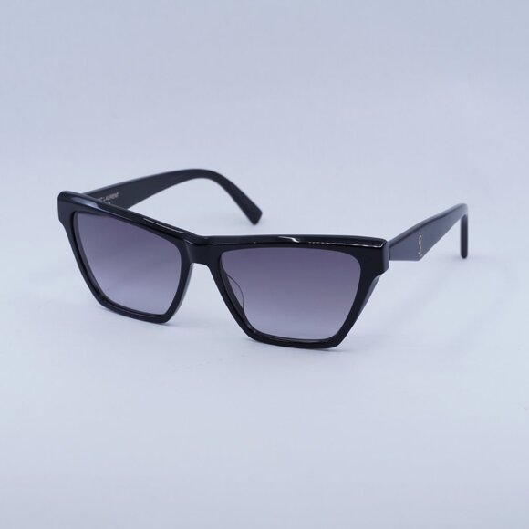 ?️ New Saint Laurent SLM103 001 Sunglasses - Black Frame, Grey Lenses main image 11